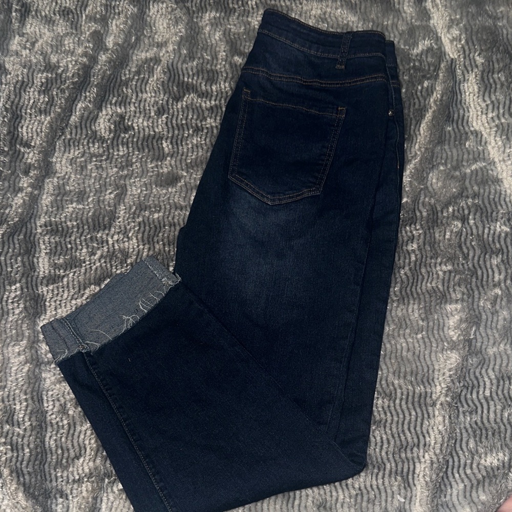 SHEIN Dark Blue Women Jeans